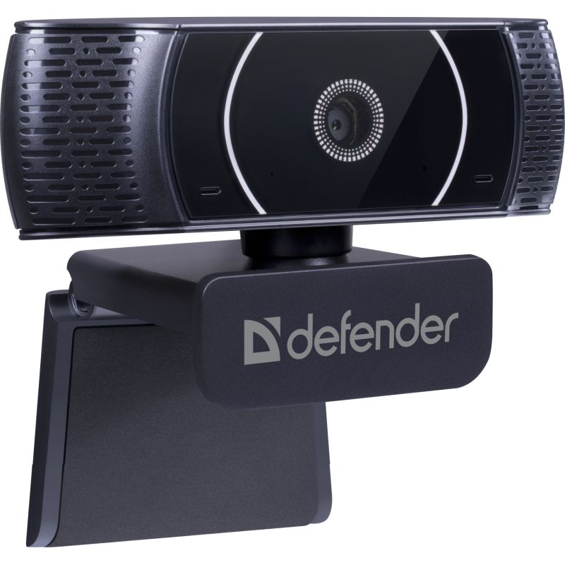 Веб-камера Defender G-lens 2590 QHD 2K 1440p, 3.7МП чорна (63113)