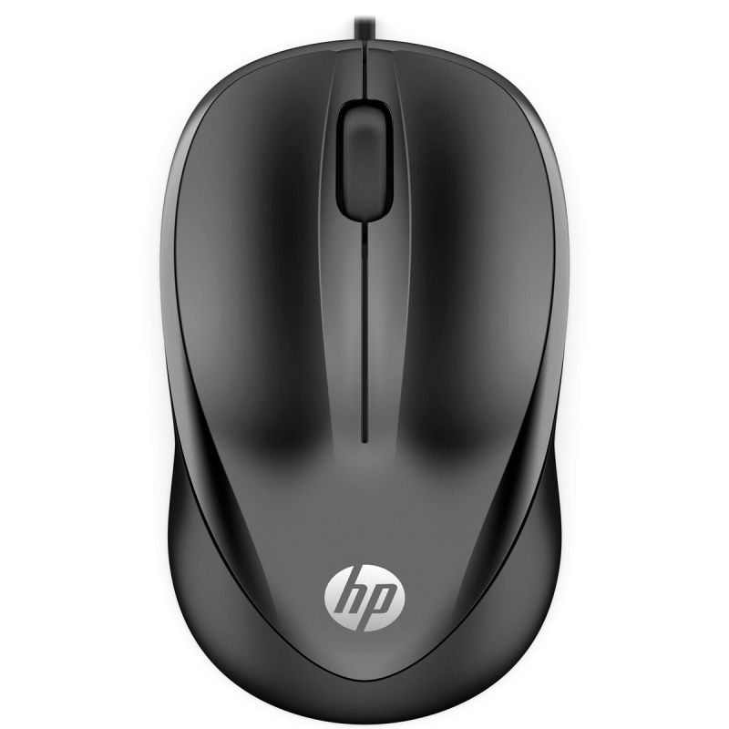 Мишка дротова HP 1000 Wired Mouse, 3 кн., 1200 dpi, чорна (4QM14AA)