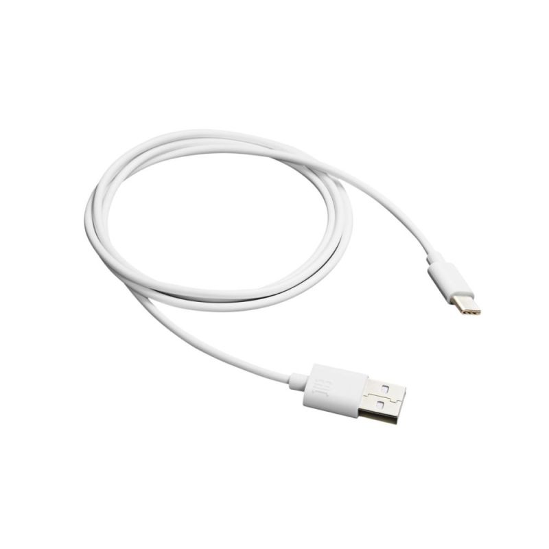 Кабель Canyon USB - USB Type-C (M/M) 1 м, White (CNE-USBC1W)