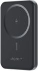 УМБ Choetech Magnetic Wireless 5000mAh 20W PD Qi-15W USB-C In/Out, тонкий, Black (B709-CCBK)