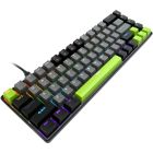 Клавіатура ігрова механічна Media-Tech MT1260 RED CORE MX60, Anti-Ghosting, 68кл, PC/Mac (MT1260)