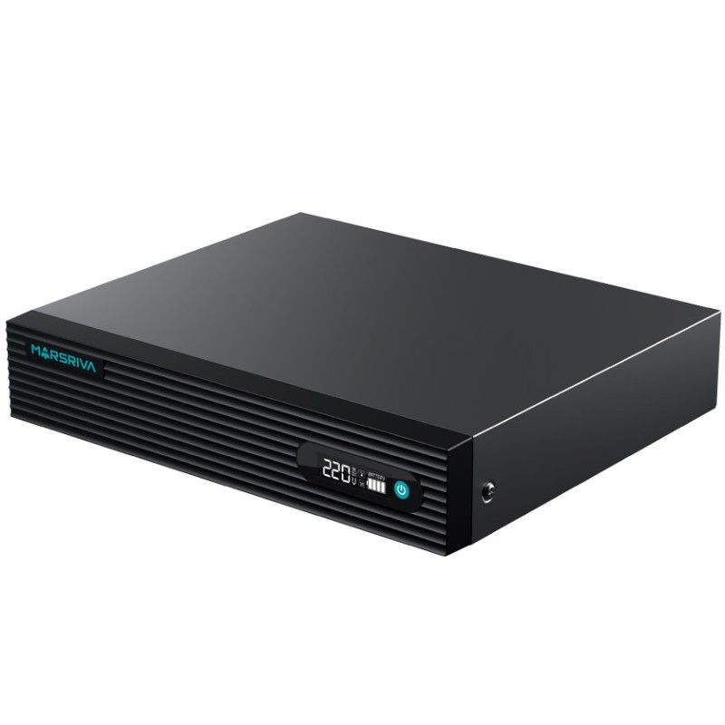 ДБЖ Marsriva DC Router UPS KP7 Pro 11xDC+USB+Gigabit PoE 9-12V 100W 24000Ah (76,8Wh) LiFePO4 (KP7Pro_MARSRIVA)