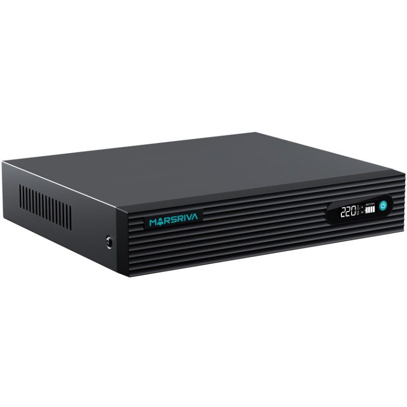 ДБЖ Marsriva DC Router UPS KP7 Pro 11xDC+USB+Gigabit PoE 9-12V 100W 24000Ah (76,8Wh) LiFePO4 (KP7Pro_MARSRIVA)