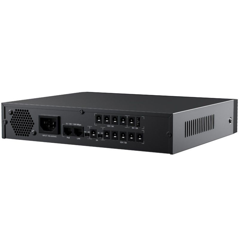 ДБЖ Marsriva DC Router UPS KP7 Pro 11xDC+USB+Gigabit PoE 9-12V 100W 24000Ah (76,8Wh) LiFePO4 (KP7Pro_MARSRIVA)
