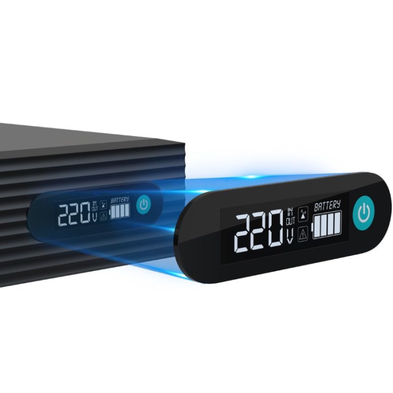 ДБЖ Marsriva DC Router UPS KP7 Pro 11xDC+USB+Gigabit PoE 9-12V 100W 24000Ah (76,8Wh) LiFePO4 (KP7Pro_MARSRIVA)
