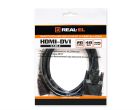 Кабель REAL-EL HDMI - DVI (M/M), 1.8 м, Black (EL123500013)