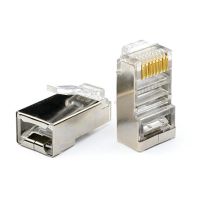 Коннектор RJ45 Atcom экран (100 шт/уп ), Cat.5e FTP (10698)