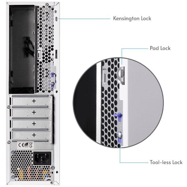 Корпус Chieftec UNI BE-10W-300 mATX , БЖ 300W, SLIM FF WHITE (BE-10W-300)