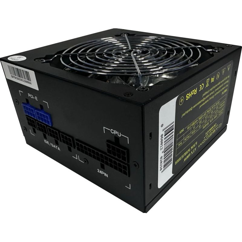 БЖ 600W Casecom, 120mm, Modular, Brown Box (CM 600M ATX)