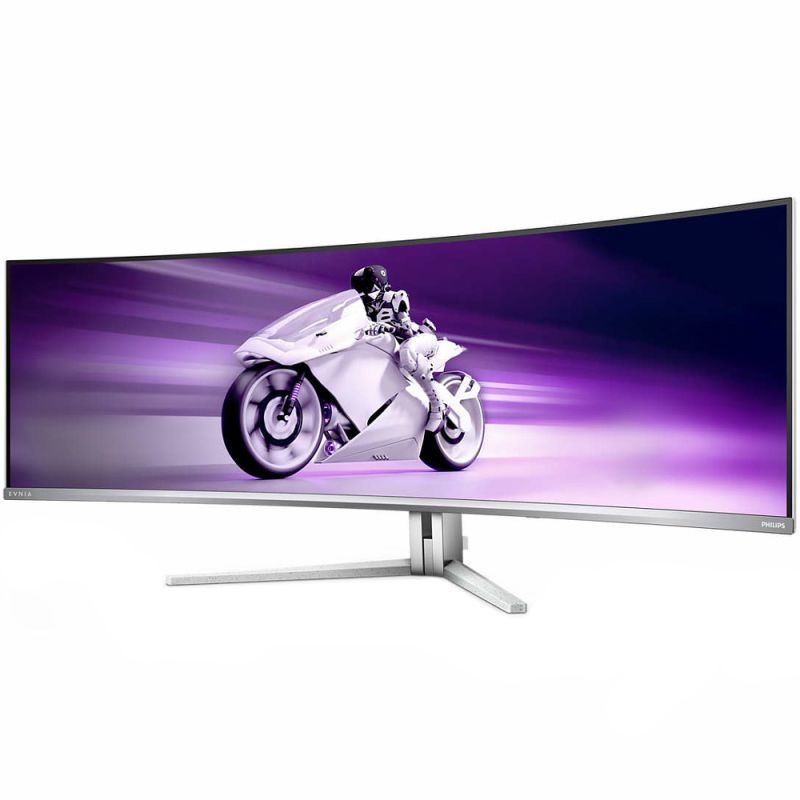 TFT 48.8" Philips 49M2C8900L, QD-OLED 5120x1440, вигн., 2xHDMI, DP, USB-C, USB-hub, HAS, кол (49M2C8900L/00)