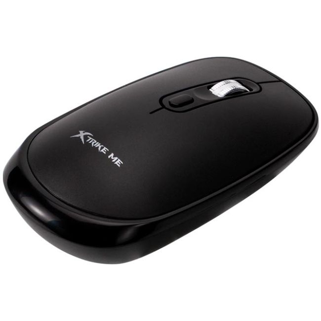 Мишка XTRIKE ME GW-119, бездротова Bluetooth+2.4G, 1600dpi., 4кн., Silent, чорна (GW-119BK)