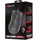 Мишка XTRIKE ME GM-226, ігрова, USB, 7200dpi., 7кн.,RGB, чорна (GM-226)