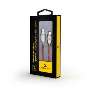 Кабель Cablexpert USB - USB Type-C V 2.0 (M/M), 2.1 А, премиум, 1 м, красный   (CC-USB2R-AMCM-1M-R)
