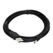 Кабель живлення Cablexpert USB-3.5мм, 1.8м, чорний (CC-USB-AMP35-6)