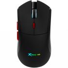 Мишка XTRIKE ME GW-613, ігрова бездротова Bluetooth+2.4G+Type-C, 10000dpi., 6кн., RGB, чорна (GW-613)