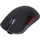 Мишка XTRIKE ME GW-613, ігрова бездротова Bluetooth+2.4G+Type-C, 10000dpi., 6кн., RGB, чорна (GW-613)