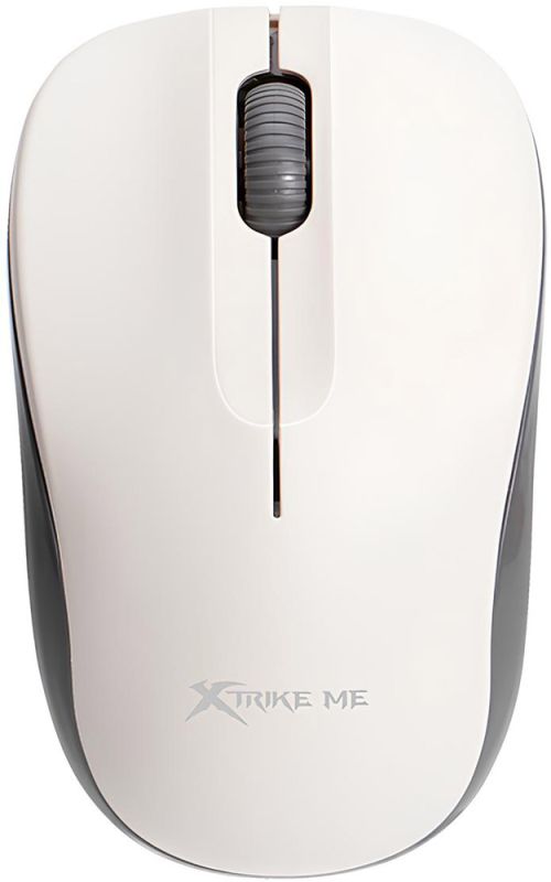 Мишка XTRIKE ME GW-116, бездротова 2.4G, 1000dpi., 3кн., біла (GW-116WH)