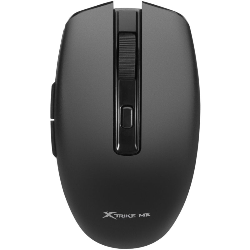Мишка XTRIKE ME GW-224, бездротова Bluetooth+2.4G 1600dpi., 6кн., Silent, чорна (GW-224BK)