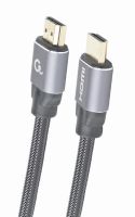 Кабель Cablexpert HDMI - HDMI V 2.0 (M/M),  3 м, черный/серый коробка (CCBP-HDMI-3M)