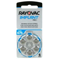 Батарейка Rayovac PRO+ 675 BL 6 шт (для слухових апаратів) (675CP-6IMPMF)