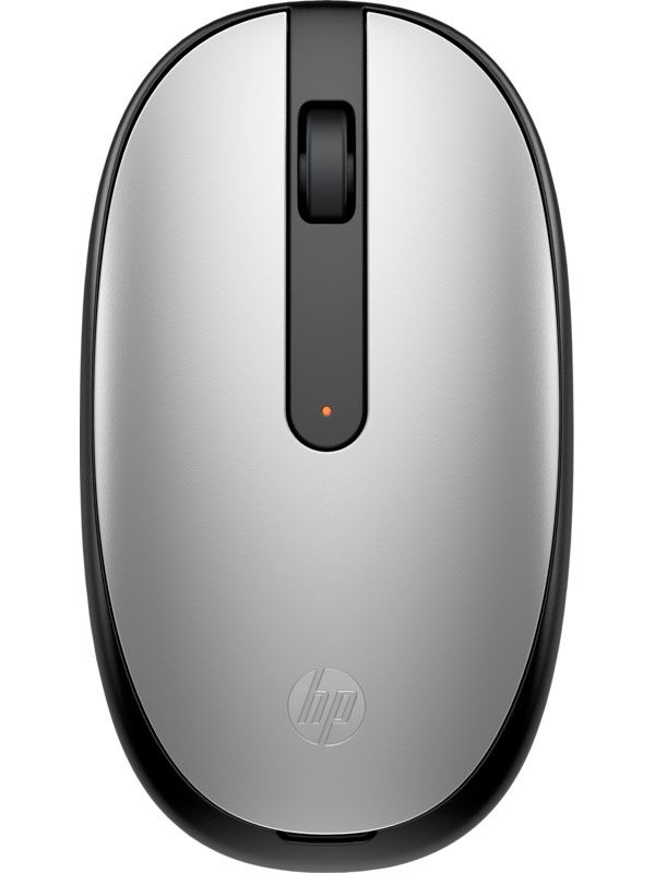Мишка бездротова HP 240 Bluetooth, 3 кн., 1600 dpi, сріблясто-чорний (43N04AA)