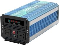 Інвертор Choetech з зарядкою, функція ДБЖ 12220V 1000Вт, LiFePO₄/Li-ion/AGM/GEL, чиста синусоїда (INV-C1000WUPS-EU)