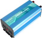 Інвертор Choetech з зарядкою, функція ДБЖ 12220V 1000Вт, LiFePO₄/Li-ion/AGM/GEL, чиста синусоїда (INV-C1000WUPS-EU)