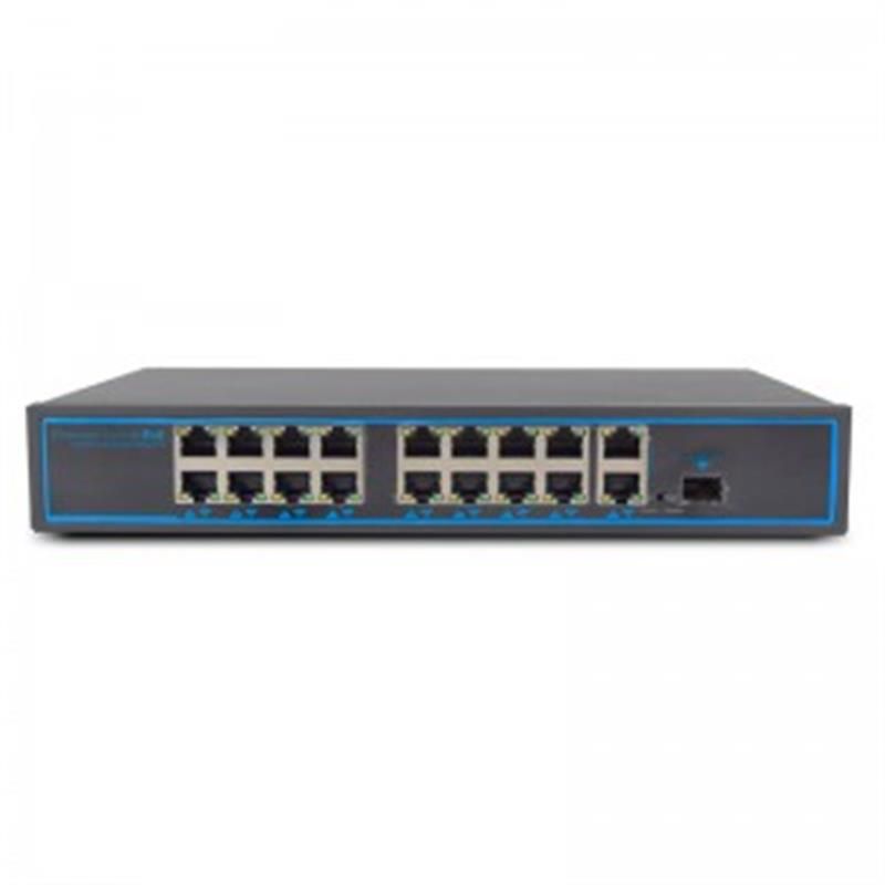 POE комутатор ATIS (PoE-1018-16P-1S/250m)