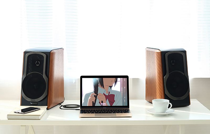 Кабель AUX Audio TRS - RCAx2 M/M 1.5м UGREEN AV102 Чорний (10511)