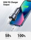 Автозарядка 2xUSB 36W (USB-C+USB-A) QC 3.0+ Косм. Сіра (CD213) UGREEN (60980)