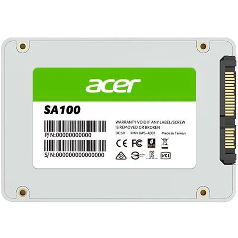 SSD 240Gb Acer SA100 SATA III 2.5" TLC (BL.9BWWA.102)
