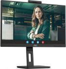 TFT 27" AOC Q27P3QW, QHD, IPS, 75Hz, 2xHDMI, DP, USB-hub, webcam, HAS, Pivot, колонки, чорний (Q27P3QW)