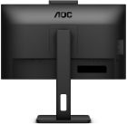 TFT 27" AOC Q27P3QW, QHD, IPS, 75Hz, 2xHDMI, DP, USB-hub, webcam, HAS, Pivot, колонки, чорний (Q27P3QW)