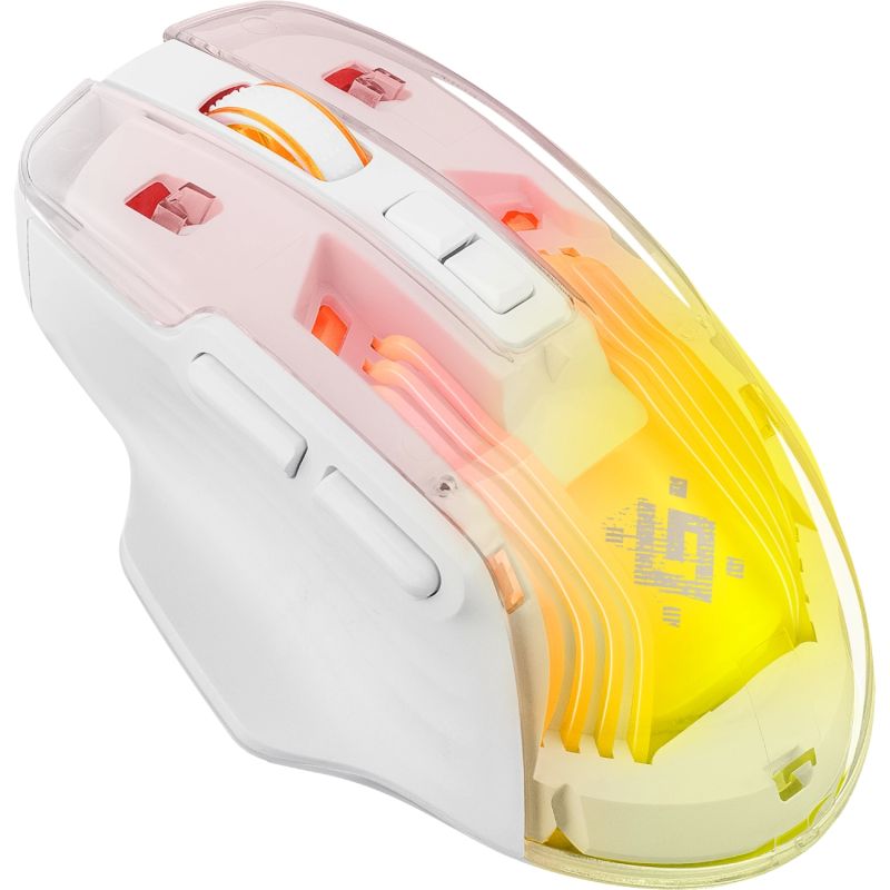 Мишка Defender Astro Elite GM-056, бездротова, ігрова, 3200dpi., 7кн., 500 mAh, біла (52056)