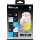 Мишка Defender Astro Elite GM-056, бездротова, ігрова, 3200dpi., 7кн., 500 mAh, біла (52056)