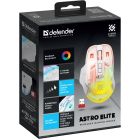 Мишка Defender Astro Elite GM-056, бездротова, ігрова, 3200dpi., 7кн., 500 mAh, біла (52056)