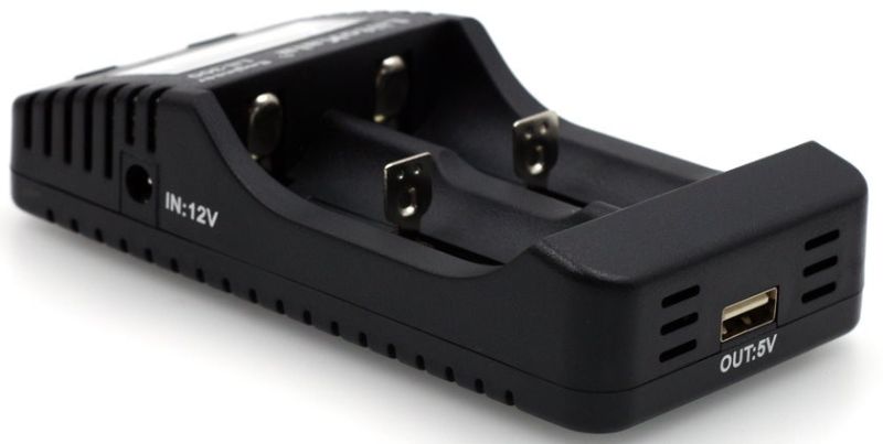 Зарядний пристрій LiitoKala Lii-300, 2x(Lion/NiMH/NiCd), Power Bank, discharge function, display (Lii-300)