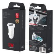 Автомобильное зарядное устройство WK WP-C35 (2USB) White (6941027616468)