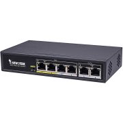 Комутатор VIVOTEK AW-FET-060C-065, Unmanaged 4xFE PoE + 2xFE UTP Switch (AW-FET-060C-065)