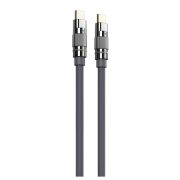 Кабель Remax RC-C055 Wefon USB Type-C - USB Type-C (M/M), 20W, 1.2 м, Grey (6954851206057)