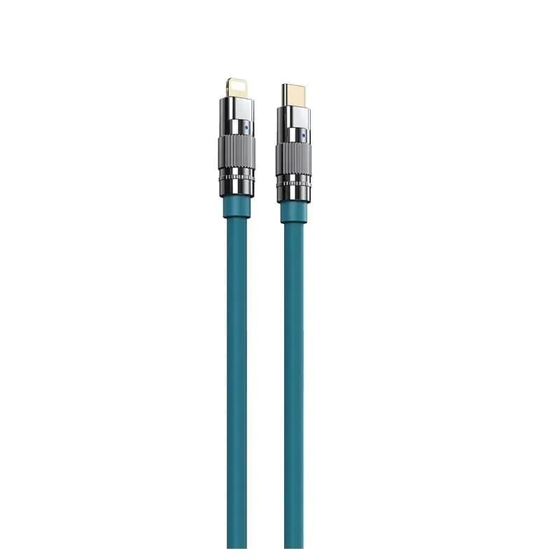 Кабель Remax RC-C053 Wefon USB Type-C - Lightning (M/M), 20W, 1.2 м, Blue (6954851206071)