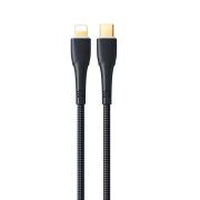 Кабель Remax RC-C063 Bosu USB Type-C - Lightning (M/M), 20W, 1.2 м, Black (6954851207016)