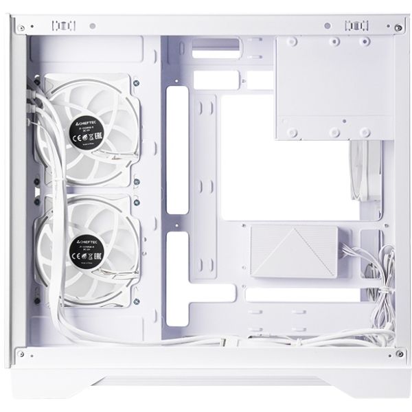Корпус Chieftec VISIO GM-30W-TG-OP ATX, без БЖ, White (GM-30W-TG-OP)