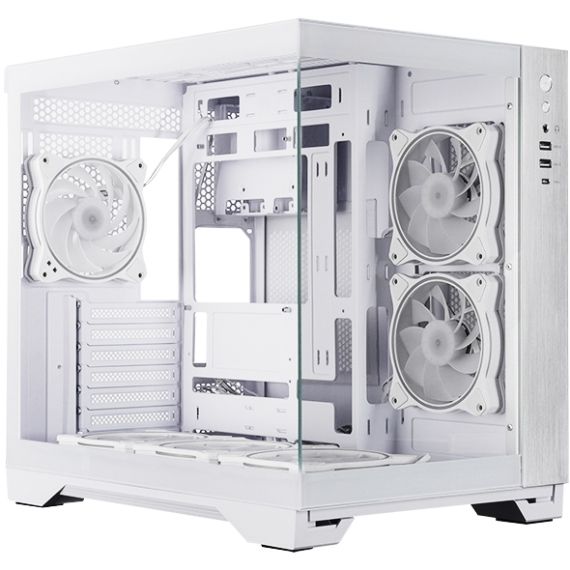 Корпус Chieftec VISIO GM-30W-TG-OP ATX, без БЖ, White (GM-30W-TG-OP)