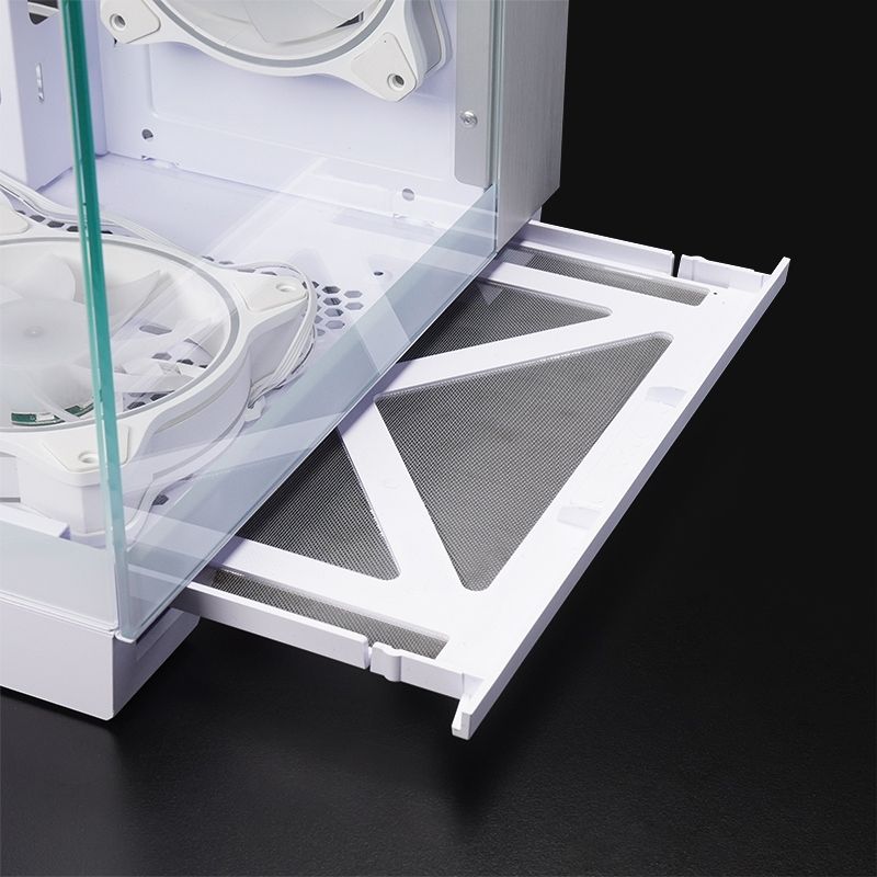 Корпус Chieftec VISIO GM-30W-TG-OP ATX, без БЖ, White (GM-30W-TG-OP)
