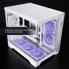 Корпус Chieftec VISIO GM-30W-TG-OP ATX, без БЖ, White (GM-30W-TG-OP)