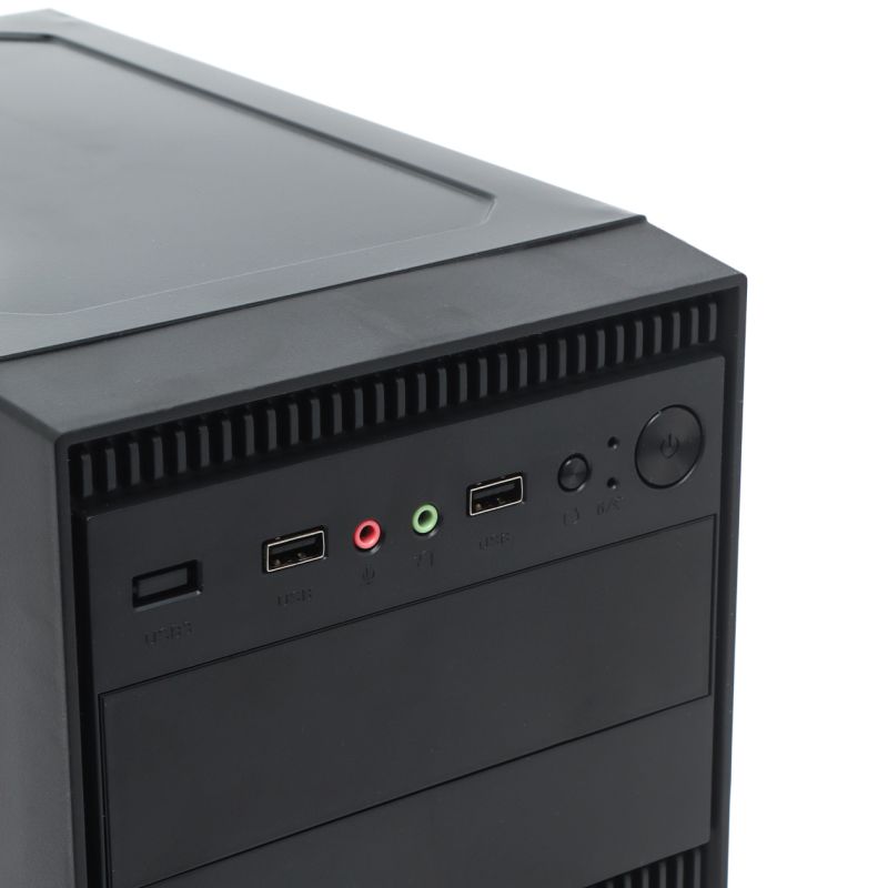 Корпус Casecom GN-1718 450W-120mm USB 3.0 mATX, Black (GN-1718-450)