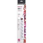 Power filtr 1.8м Defender DFS151, 6 розеток, білий (994890)