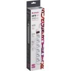 Power filtr 1.8м Defender DFS151, 6 розеток, білий (994890)