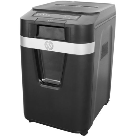 Знищувач документів HP Pro Shred Auto 200CC, CrossCut Paper Shredder, A4, 80g х 10 л.,4*20, 32л.,P-4 (2820)